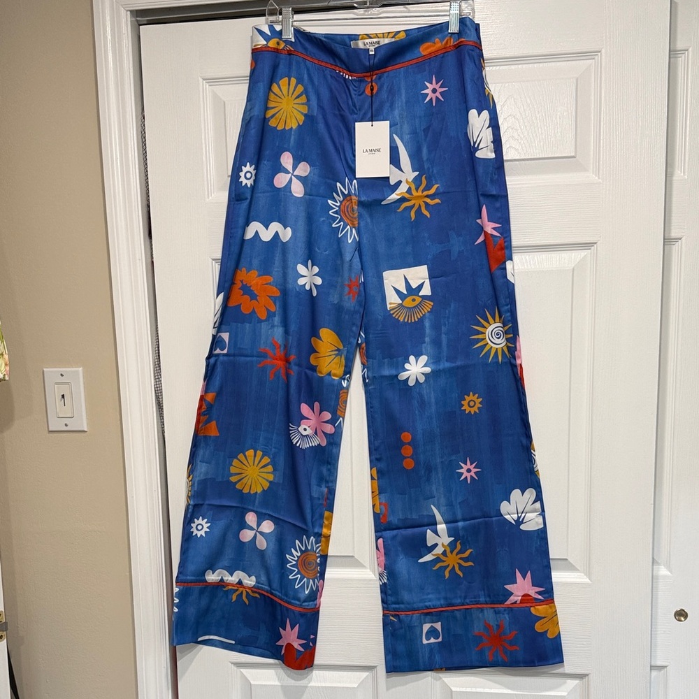 La Maise wide leg pant. Brand New with tag. Xl